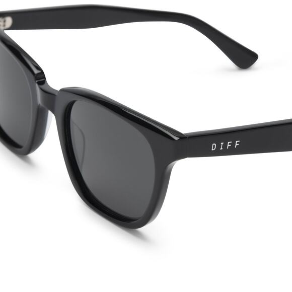 DIFF Colton Black Grey Polarized Sunglasses - Picture 2 of 3